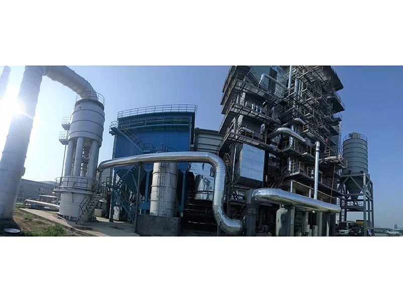 Shandong Weifang 60t/h medium temperature medium pressure pulverized coal boiler system