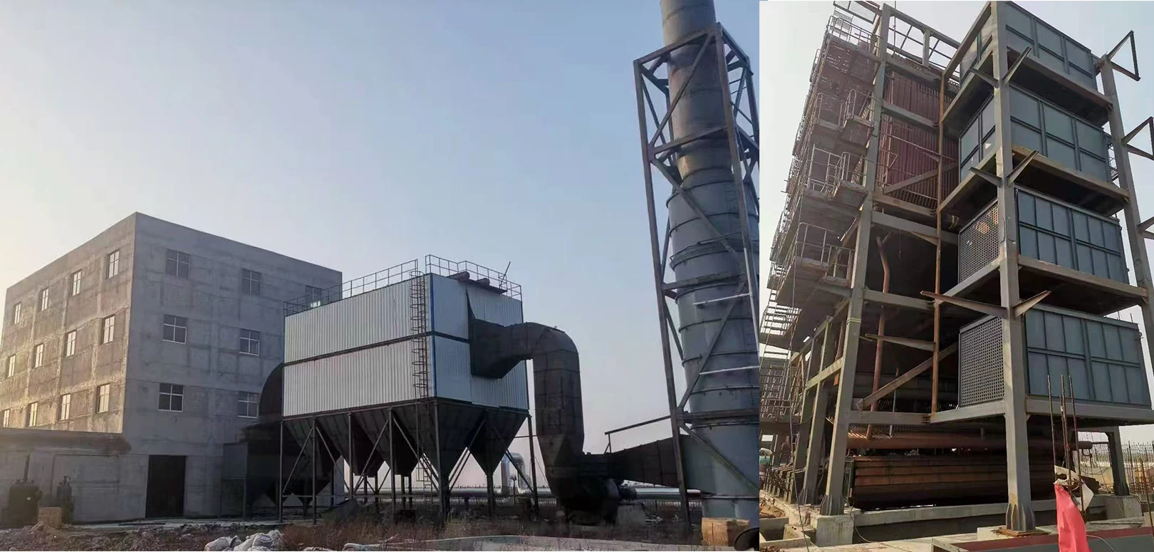 Jiangsu Province,China DHW Corner Tube 65TPH Biomass industrial Steam Boiler