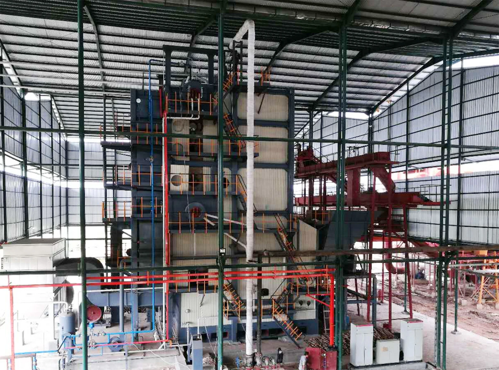 إندونيسيا SHW20-2.5/400-T نفايات النخيل الكتلة الحيوية مطلقة غلاية البخار