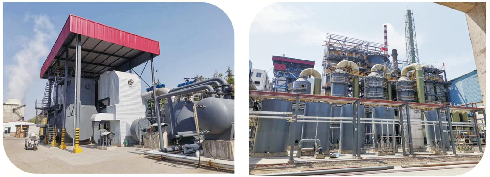 Exhuast gas boiler