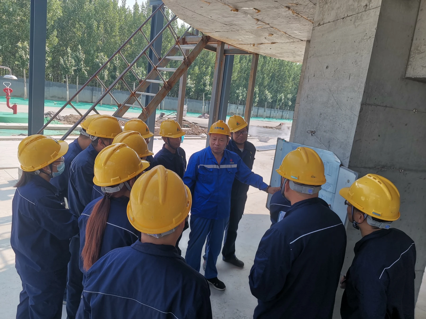 The three-waste treatment facility for the 40,000-ton/year potassium sorbic acid project that our company is involved in has recently begun the commissioning and trial run.