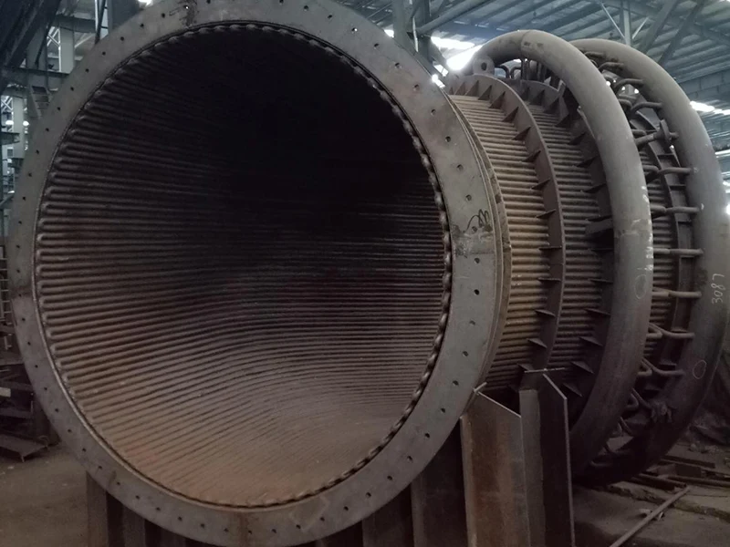 Production status of waste heat and high temperature flue