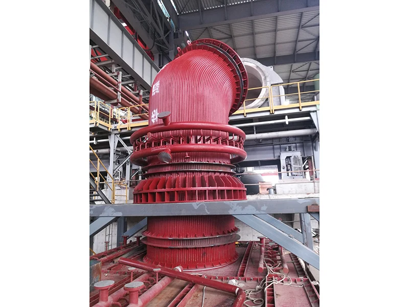 Power plant waste heat boiler site