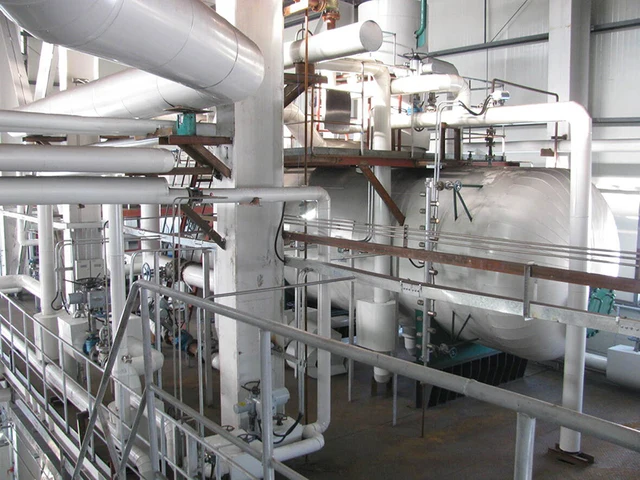 Lignite-fired power plant start-up boiler project site
