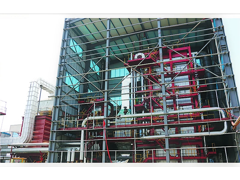 Shandong Linyi 60t/h vertical angle tube type medium temperature medium pressure pulverized coal boiler